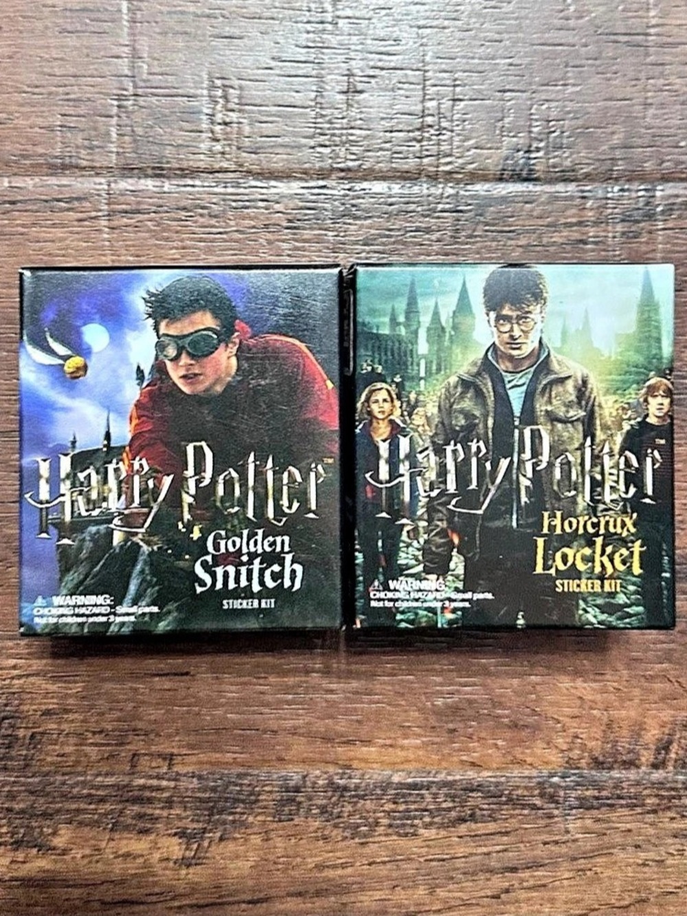 Harry Potter Golden Snitch & Horcrux Locket and Sticker book Kits